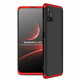 GKK 360 Full Body plastika ovitek za Samsung Galaxy M51, črna/rdeča