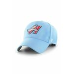 Kapa s šiltom 47 brand MLB LA Angels BCPTN-MVP04WBV-CO61 - modra. Kapa s šiltom vrste baseball iz kolekcije 47 brand. Model izdelan iz pletenine z nalepko.