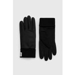 Rokavice Rains 16720 Gloves črna barva - črna. Rokavice iz kolekcije Rains. Model izdelan iz kombinacije dveh različnih materialov.