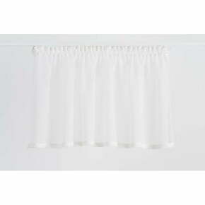 Bela prosojna zavesa 140x50 cm Miko – Mendola Fabrics
