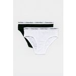 Calvin Klein Underwear otroške spodnjice (2-pack) - bela. Spodnjice iz kolekcije Calvin Klein Underwear. Model iz bombaž, gladka tkanina. V kompletu sta dva kosa.