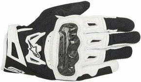 Alpinestars SMX-2 Air Carbon V2 Gloves Black/White L Motoristične rokavice