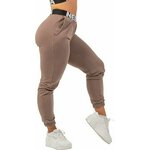 Nebbia Iconic Mid-Waist Sweatpants Brown L Fitnes hlače