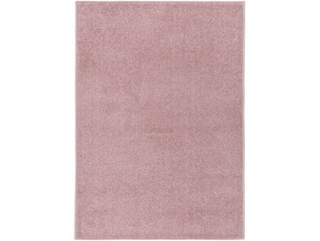 VIDAXL Preproga 120x170 cm roza