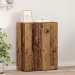 Vidaxl Pisarniška omara iz starega lesa 60 x 32 x 77,5 cm - Inženirski les