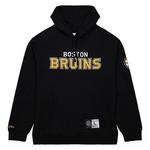 Boston Bruins Mitchell and Ness Game Current Logo pulover s kapuco, velikost XL