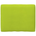 vidaXL Blazina za kavč iz palet svetlo zelena 50x40x12 cm