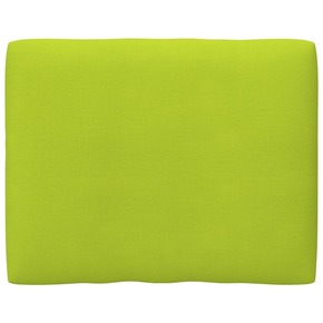 VidaXL Blazina za kavč iz palet svetlo zelena 50x40x12 cm