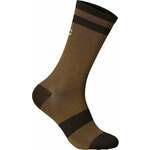 POC Lure MTB Sock Long Jasper Brown/Axinite Brown L Kolesarske nogavice