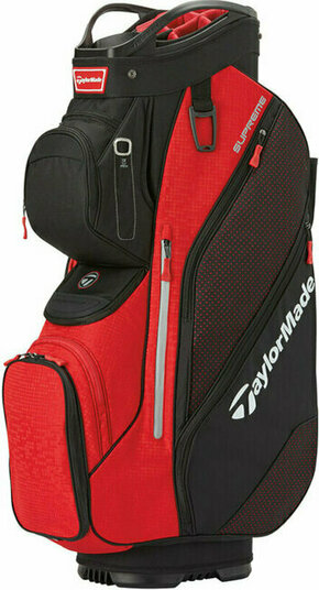 TaylorMade Supreme Cart Bag Black/Red Golf torba Cart Bag