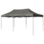 vidaXL Zložljiv pop-up šotor za zabave 3x6 m antracit