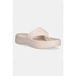 Calvin Klein japonke ženske ONE PIECE EVA FLIP FLOP THONG bež HW0HW02957