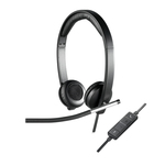 Logitech H650e gaming slušalke, USB, modra/rdeča/črna, 45dB/mW/90dB/mW, mikrofon