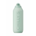 Termo steklenica Chillys Series 2, 500 ml - zelena. Termo steklenica iz kolekcije Chillys. Model izdelan iz nerjavečega jekla in umetne snovi.