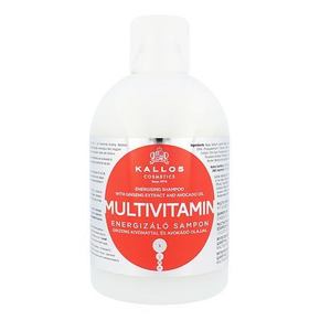 Kallos Cosmetics Multivitamin šampon za suhe in poškodovane lase 1000 ml za ženske