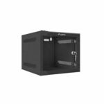 Lanberg Viseča omarica 10 palcev 4U 280x310mm črna