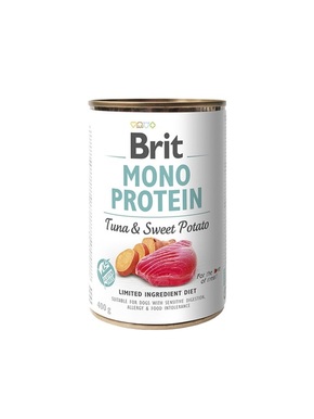 Brit Mono Protein Tuna in sladki krompir - 400 g