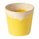 Rumeno-bela keramična skodelica za espresso Costa Nova, 200 ml