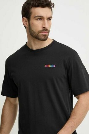 Bombažna kratka majica Calvin Klein Underwear črna barva