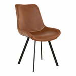 Jedilni stoli v kompletu 2 ks v konjak rjavi barvi Memphis – House Nordic
