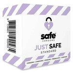 SAFE Just Safe - standardni, vanilijev kondom (5 kosov)