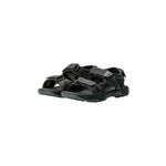 Otroški sandali Jack Wolfskin TARACO BEACH črna barva - črna. Otroški sandali iz kolekcije Jack Wolfskin. Model izdelan iz kombinacije tekstilnega materiala in ekološkega usnja. Lahek in udoben model, idealen za vsakodnevno nošenje.