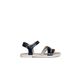Geox otroški usnjeni sandali - mornarsko modra. Otroški sandali iz kolekcije Geox. Model izdelan iz naravnega usnja.