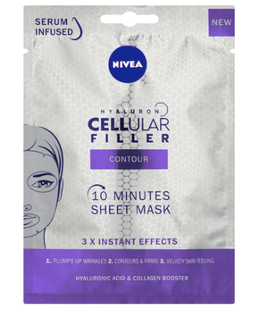 Nivea Cellular Filler (10 Minutes Sheet Mask) tekstilna maska za obraz