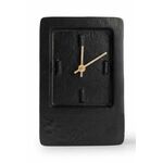 Namizna ura S|P Collection - črna. Namizna ura iz kolekcije S|P Collection. Model izdelan iz kovine.