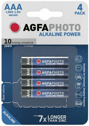 AgfaPhoto Power alkalne baterije LR03/AAA