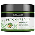 John Frieda Detox &amp; Repair maska za lase za krhke lase za poškodovane lase za suhe lase 250 ml