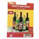 Nalepke za steklenice, Fancy 5 kos - Happy birthday 2