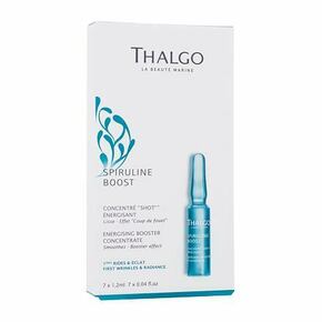 Thalgo Spiruline Boost Energising Booster Concentrate serum za obraz za vse tipe kože 7x1