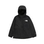 Otroška jakna The North Face RAINWEAR SHELL črna barva - črna. Otroška jakna iz kolekcije The North Face. Nepodložen model, izdelan iz vzorčastega materiala. Model s povečano vodoodpornostjo.