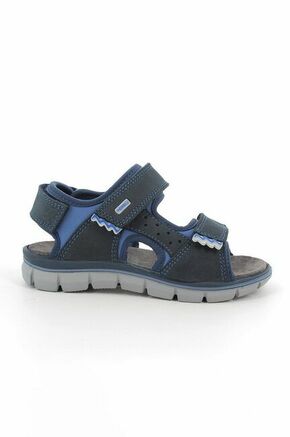 Primigi otroške sandale - mornarsko modra. Otroški sandali iz kolekcije Primigi. Model izdelan iz kombinacije tkanine in naravnega usnja.