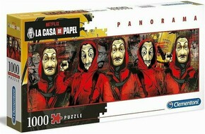 Clementoni Panoramska sestavljanka La Casa del Papel 1000 kosov