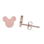 Troli Dizajn uhani iz roza zlata Mickey Mouse