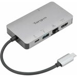 Targus® USB-C Single Video 4K hdmi/VGA Dock, 100W pretočni napajalnik