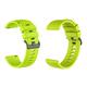 Silikonski pašček Chameleon, 22 mm, neon zelen, za pametno uro