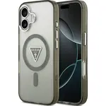 Ovitek Guess IML Gradient Triangle Logo MagSafe ovitek za iPhone 17 kaki (GUHMP17SHGTMLCGA)
