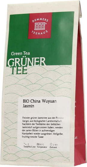 Demmers Teehaus Bio zeleni čaj "China Wuyuan Jasmin" - 100 g