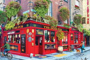 EuroGraphics Puzzle Irski pub 1000 kosov
