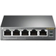 TP-Link TLSF1005P switch, 4x/5x, rack mountable