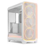 Fractal Design Fractal Meshify 3 Ambience Pro RGB ohišje, belo, midi, ATX, mATX, EATX