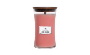 Woodwick Dišeča vaza za sveče Melon &amp; Pink Quartz 609