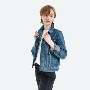 Levi's jeans jakna - modra. Jakna iz kolekcije Levi's. Lahek model izdelan iz denima.