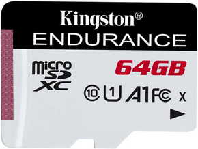Kingston High Endurance 64GB microSDHC spominska kartica