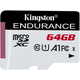 Kingston High Endurance 64GB microSDHC spominska kartica, Class 10, A1, UHS-I (SDCE/64GB)