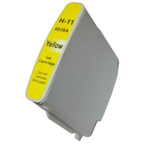 FENIX C-HP11XL Yellow barvna kartuša nadomešča HP C4838A ( HP11 ) - kapaciteta 28ml za cca 2.550 strani A4 pri 5% pokritosti