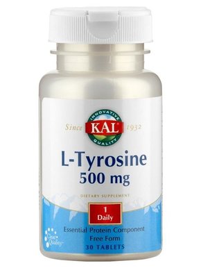 KAL L-tirozin 500 mg - 30 tabl.